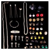 Variety of Vintage Jewelry
