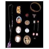 Cameos and Antique Jewelry