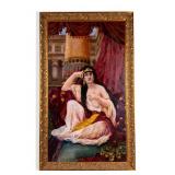 Antique Oil on Canvas After 