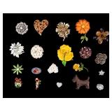 Vintage Brooch/ Pin Collection