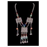 Chinese Silver Tribal Necklace