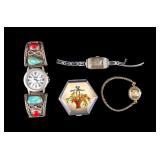 Elgin, Schwob, and Native Ladies' Wrist Watches