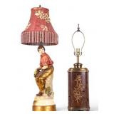 MC House of Albarran Lamp and Another
