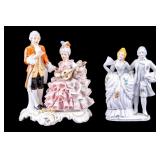 Capodimonte Porcelain Figurine in Dresden Style