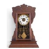 Antique Gilbert Capitol Gingerbread Mantle Clock