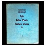 USA Mint Full Stamp Sheets (12)