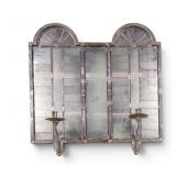 Handcrafted Art Deco Style Wall Art w/Candelabra
