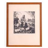 Pastoral II by Carl M. Schultheiss (Gm 1885-1961)