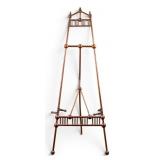 Arts and Crafts Turned Wood Easel