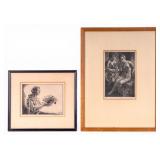 Mezzotint by Mastro Valerio, Drypoint by Tittle