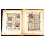 2 Illuminated Manuscript Prints