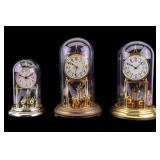 Kieninger & Obergfell and Elgin Anniversary Clocks