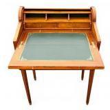 19th/20 C French Inlaid Ladies Rolling Desk