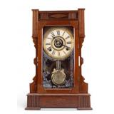 Antique Gilbert Calpe Gingerbread Mantle Clock