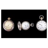 Elgin and Hamilton Pocket Watches