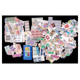 Large Plate Block & Loose Stamp Grouping