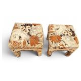Peachly Ottomans on Casters