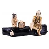 Chinese Carved Figural Group