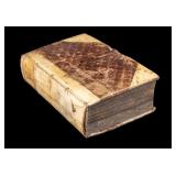 1724 German Poetry Volume, Pigskin Binding