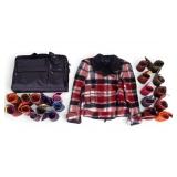 Designer Neck Ties, ZARA Jacket, TUMI Alpha Case