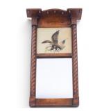 Federal Reverse Painted Wall Mirror w/ Eagle