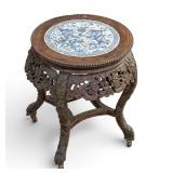 Chinese Hardwood Round Table
