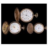 Elgin and Waltham Pocket Watches