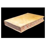 18C Italian Vellum-Bound Book, Notizie Istoriche