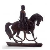 General McClellan Bronze Figure on Horseback
