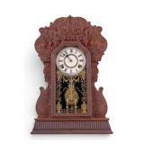 Antique Gilbert Navy Gingerbread Mantle Clock