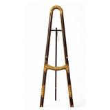 Arch Top Painted Carved Display Easel