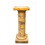 19th C Marble Pedestal