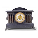 Victorian Gilbert Six Column Mantle Clock