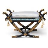 Asian X-Frame Bench