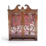 French Mahogany Display Cabinet