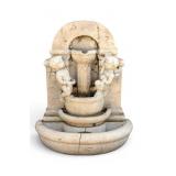 2-Piece Concrete Garden Fountain