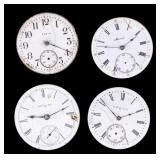 Elgin and Minerva Pocket Watch Movements