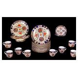 Royal Crown Derby Imari Porcelain Lunch Service