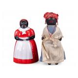 Folk Art Doll and Cookie Jar