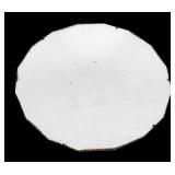 Antique Beveled 16-Side Round Mirror