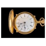 Antique Pocketwatch in Hunt Case