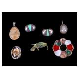 Sterling and Natural Stone Jewelry