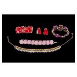 Vintage Lucite Jewelry including Lisner