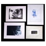 Signed Small Framed Paintings & Mounted Photos