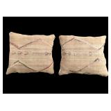 Pair of Antique Kilim Pillows