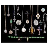 Religious Pins, Medallions, and More
