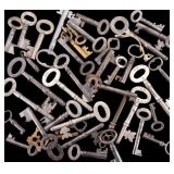 Early Iron and Brass Skeleton Keys