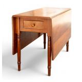 Antique PA Cherry Sheridan Gate Leg Table
