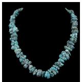 Natural Turquoise Nugget Necklace