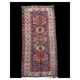 Antique Persian Bidjar Area Rug ~4.5x10.5